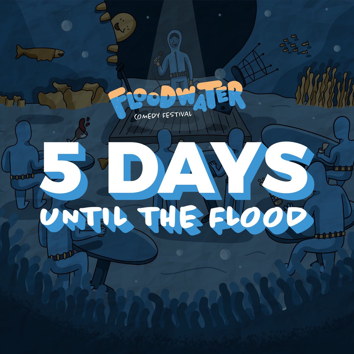 FloodwaterFest's tweet photo. The countdown continues and so do our enthusiasm!

You can get full passes or individual tickets here: https://t.co/Jwu7OEyxTm https://t.co/BQ8QmnTApT
