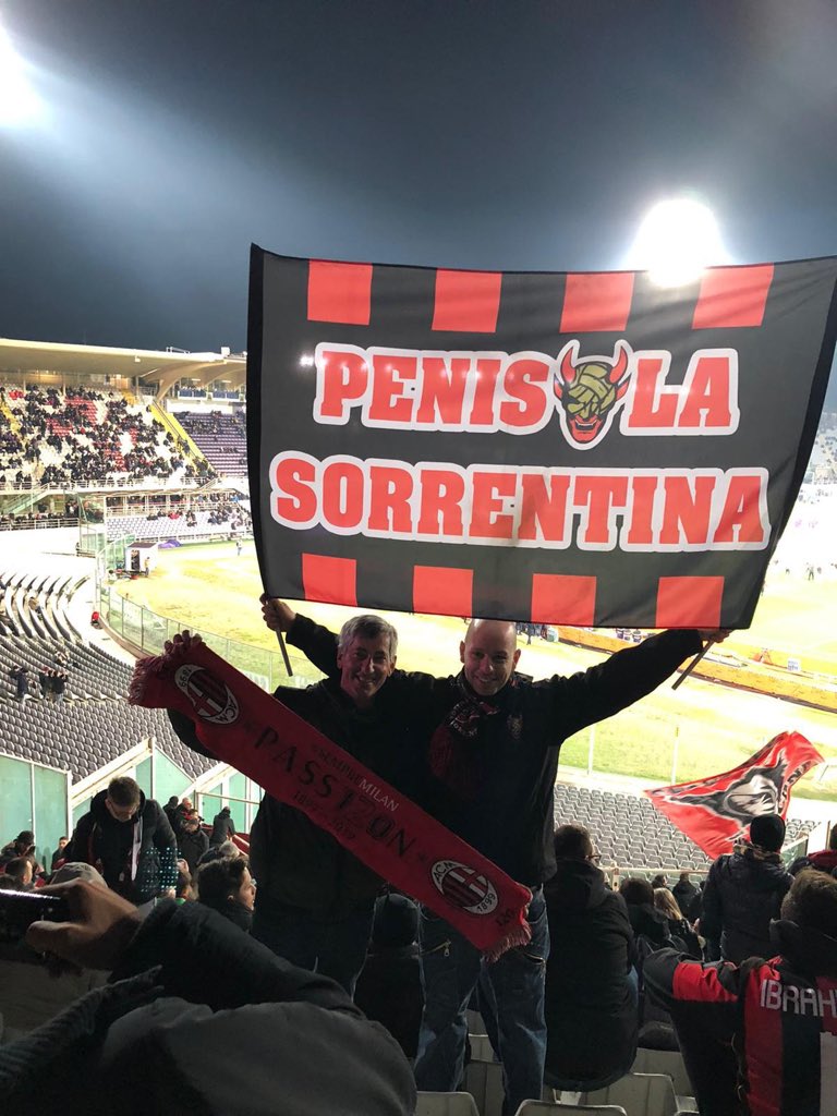 Entrati e pronti a sostenere! Forza Milan 🔴⚫️ #FiorentinaMilan