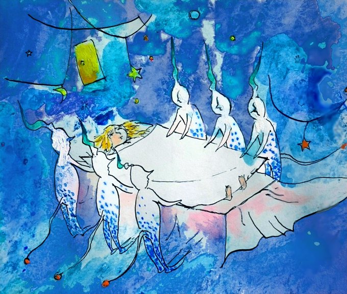 夢の世界のtwitterイラスト検索結果