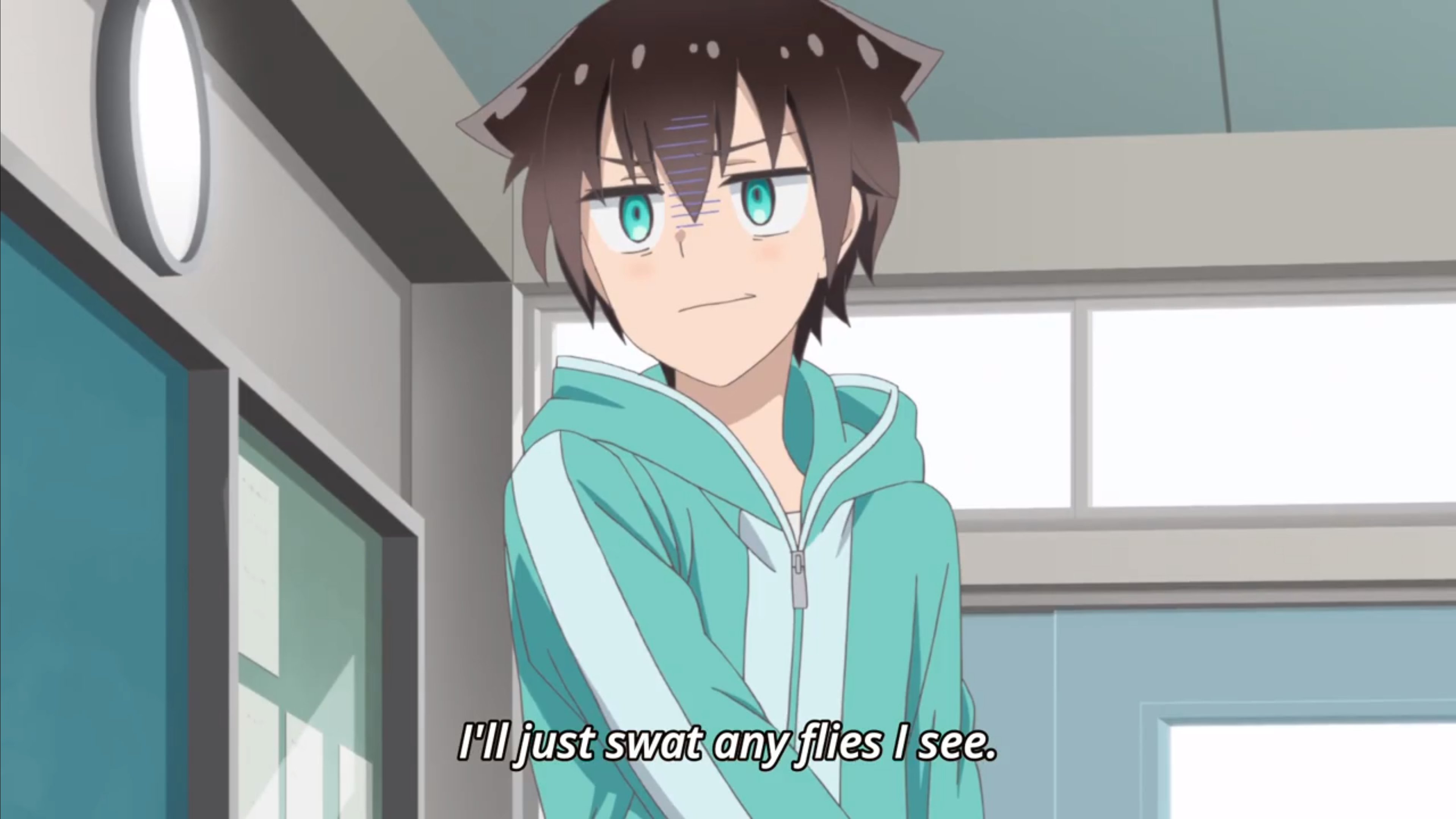 Yume Boku No Tonari Ni Ankoku Hakaishin Ga Imasu Ep 8 Seri Could Ask Hanadori To Help Him With His Studies He Is Quite Smart He Can Give Seri Study