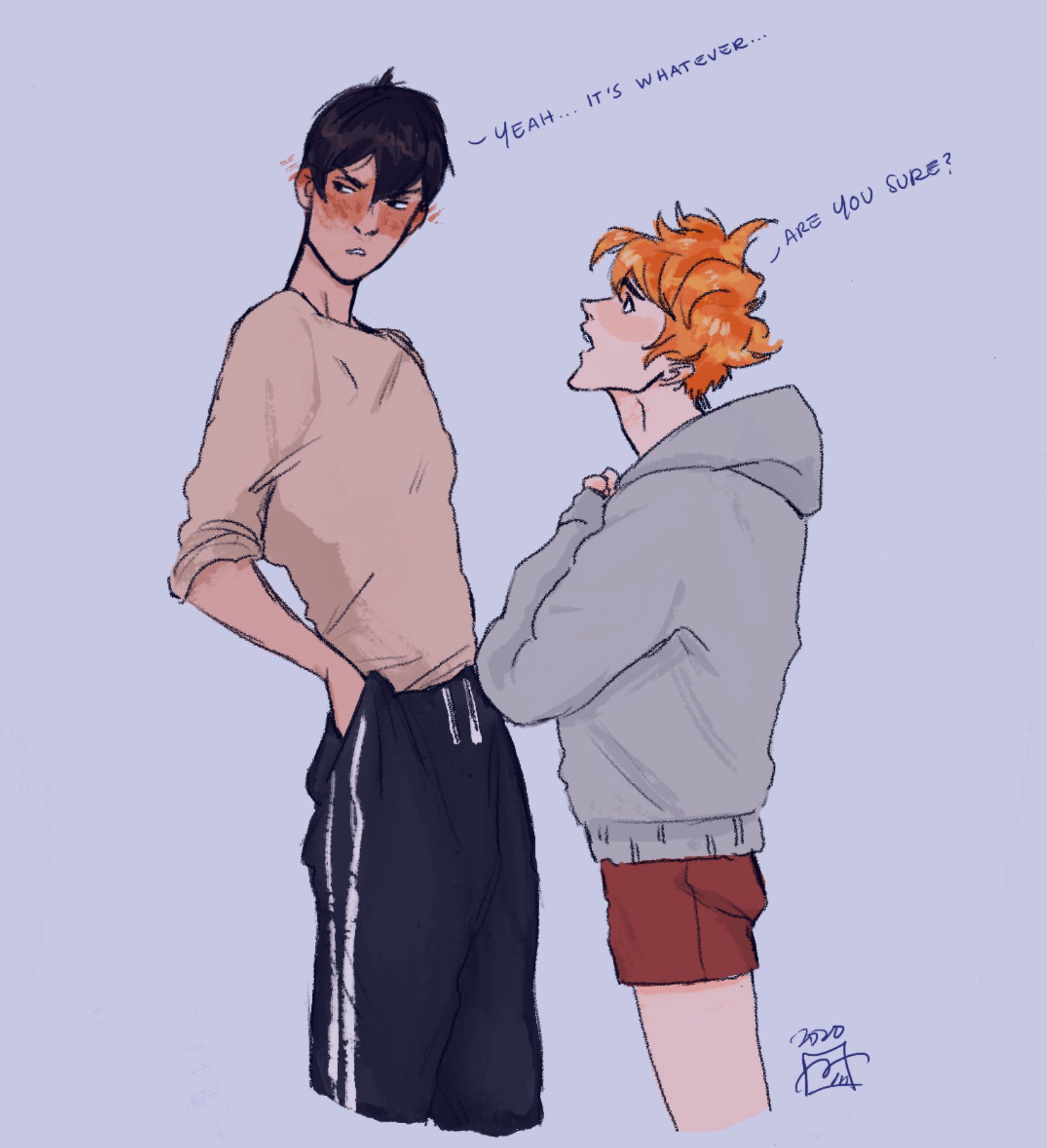 Kageyama and hinata hoodie hot sale