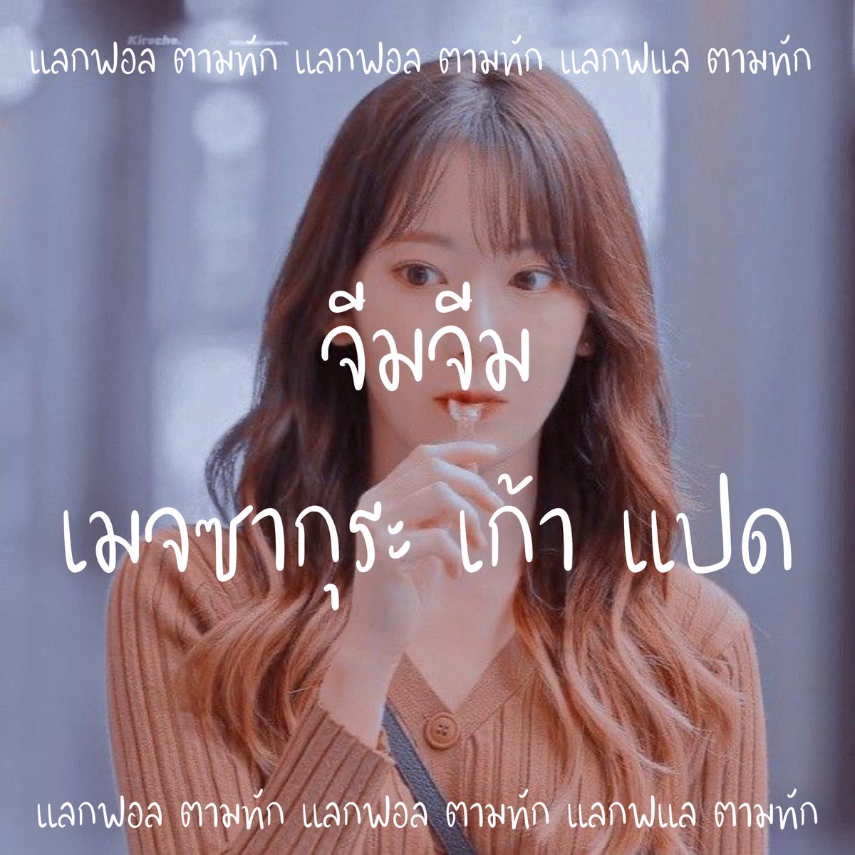 jeemjeemz ฟอลแบคเค้าด้วยนะคะเธอขา tweet media