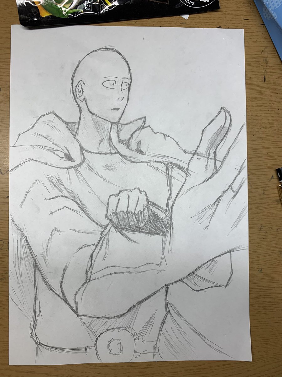 転ゴリ サイタマ模写しました よければrtやいいね お願いします 模写 ワンパンマン サイタマ イラスト イラスト好きさんと繋がりたい アナログイラスト 絵描きさんとつながりたい