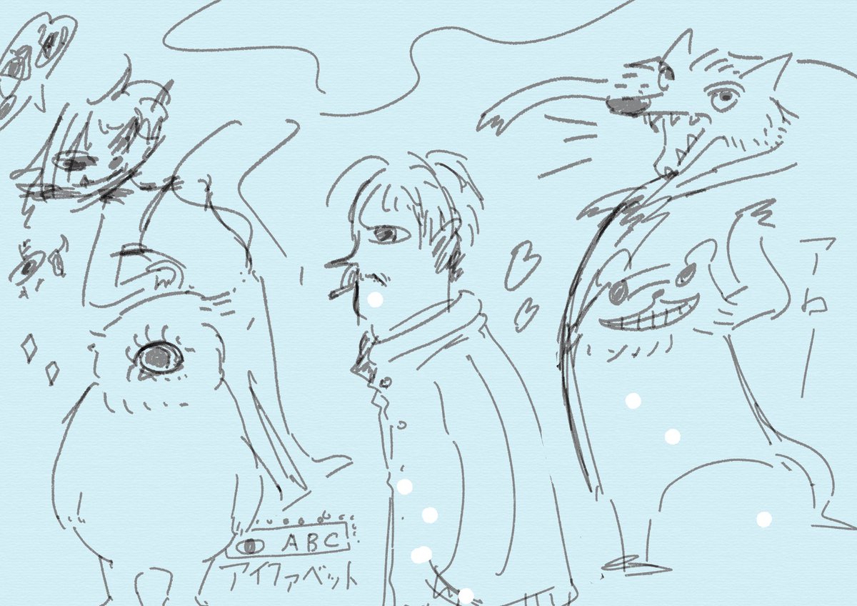 #20分で脳内スケッチ
【43/100】
次の話はどんなキャラでいこうかな 