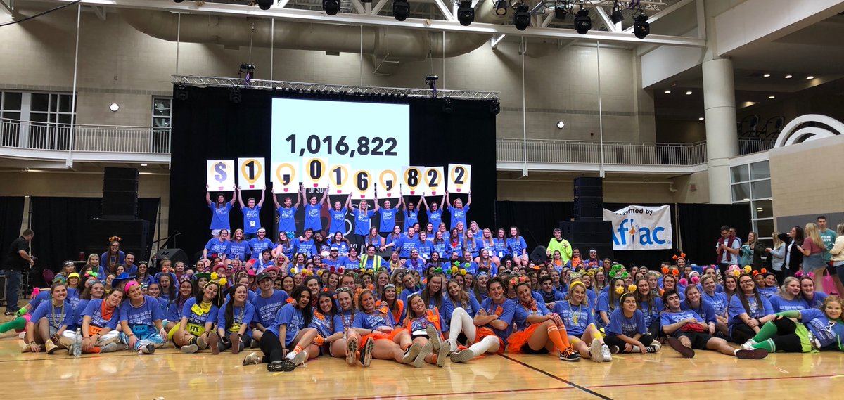 PH_Foundation's tweet photo. 🙌 HUGE congratulations to USC Dance Marathon for raising more than $1 million for the kids at Prisma Health Children’s Hospital—Midlands! https://t.co/v3OKTHAOkB