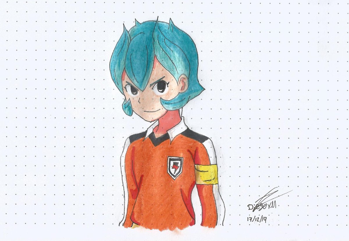DiegoMarroks's tweet photo. No pude evitar dibujar a Rococo con el uniforme del #InazumaJapón !!
#rococourupa #ロココ・ウルパ #hectorhelio
#イナズマイレブンオリオンの刻印 #イナズマイレブン #Inazumaeleven #inazumaelevenorion #superonce #anime #draw #animedraw #イナズマジャパン https://t.co/IiMTHPOYaS