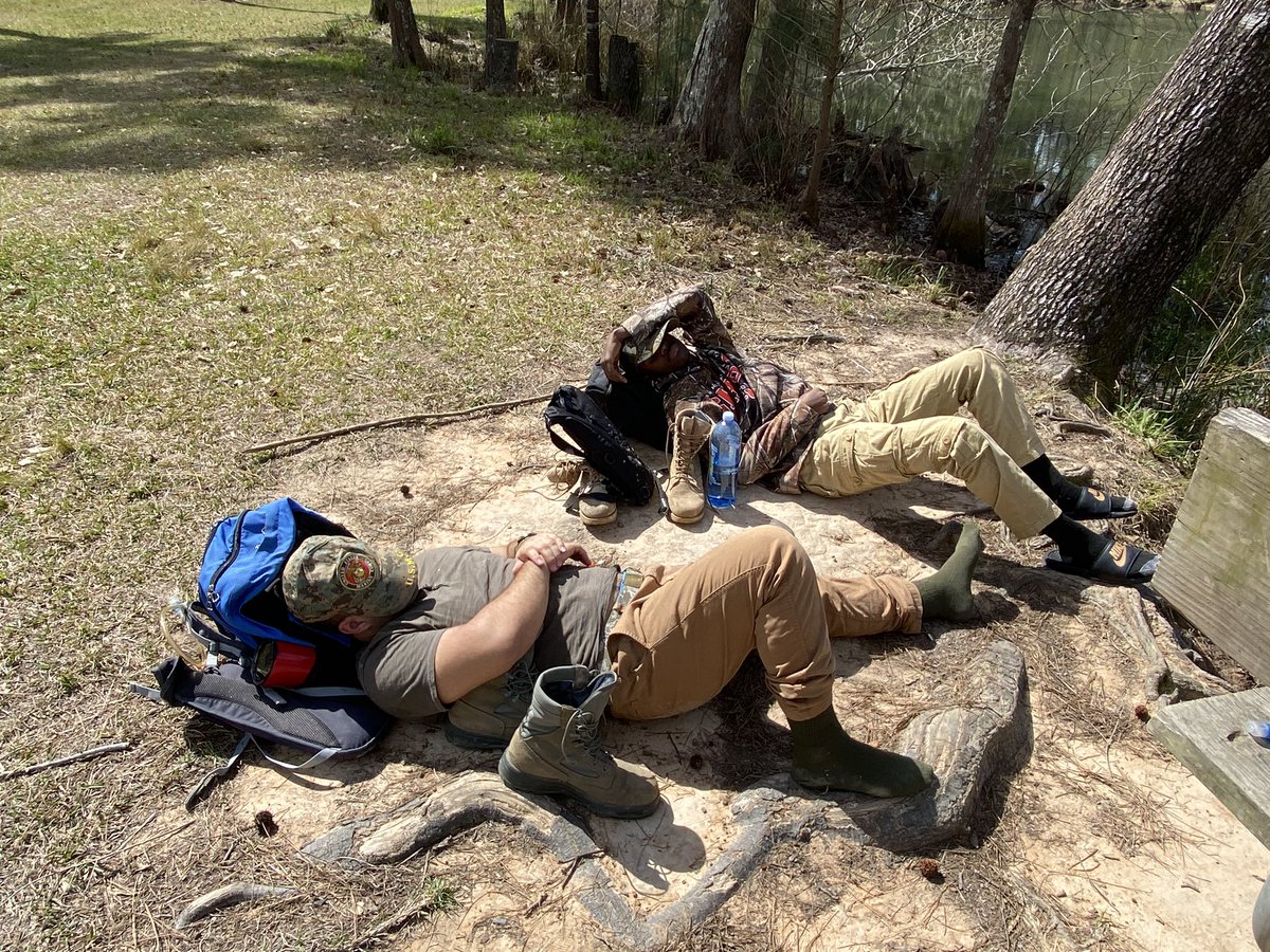 KCTigersAFJROTC's tweet photo. 45 cadets spent the day marching 14-miles to earn the AFJROTC Bataan Death March ribbon. In doing so they took time to honor/remember approximately 75,000 Filipino and American troops who were forced to make an arduous 65-mile march in April 1942. https://t.co/PCMbYyi4wC