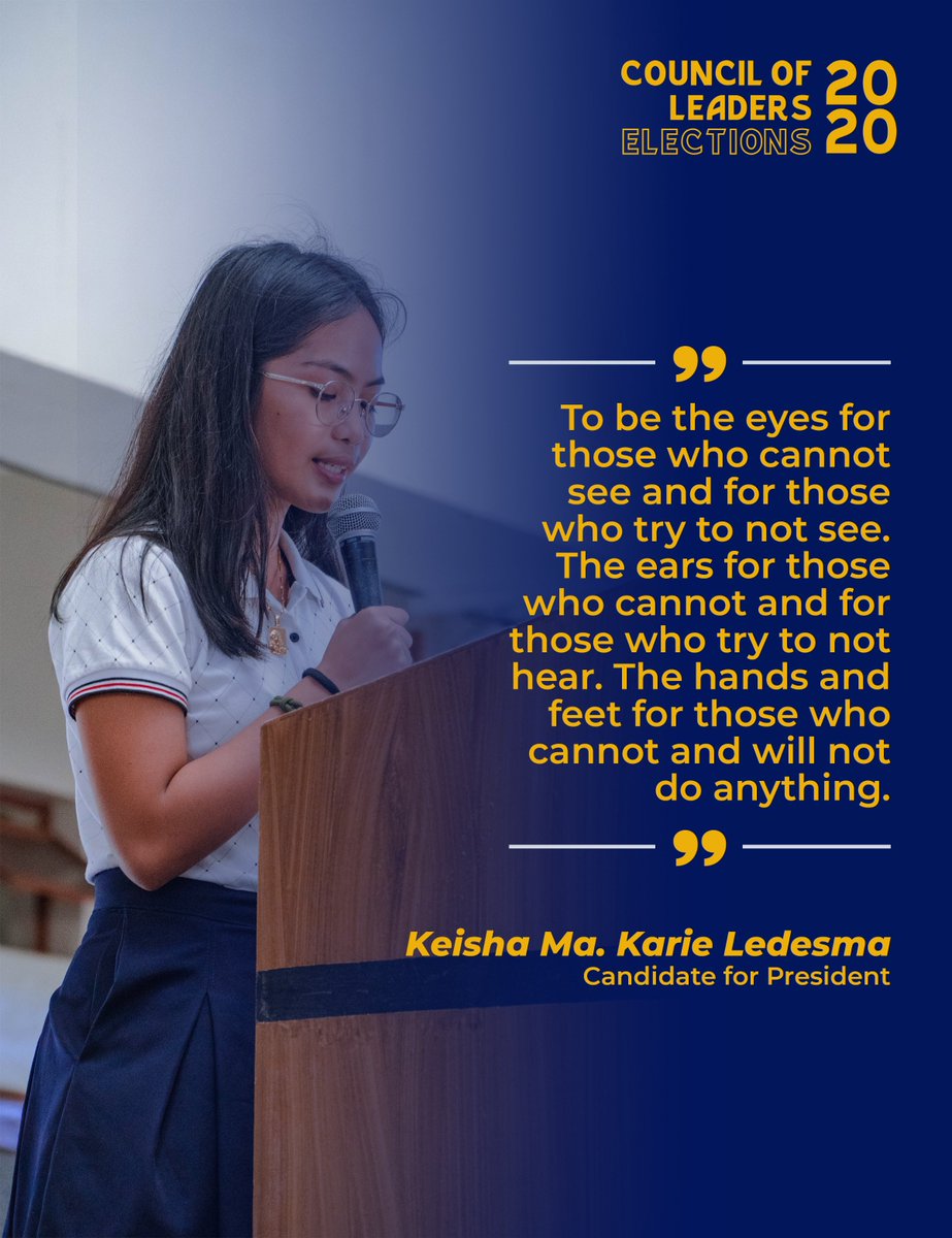 JHScol's tweet photo. #COLElection2020 https://t.co/Ed8149K7Vn