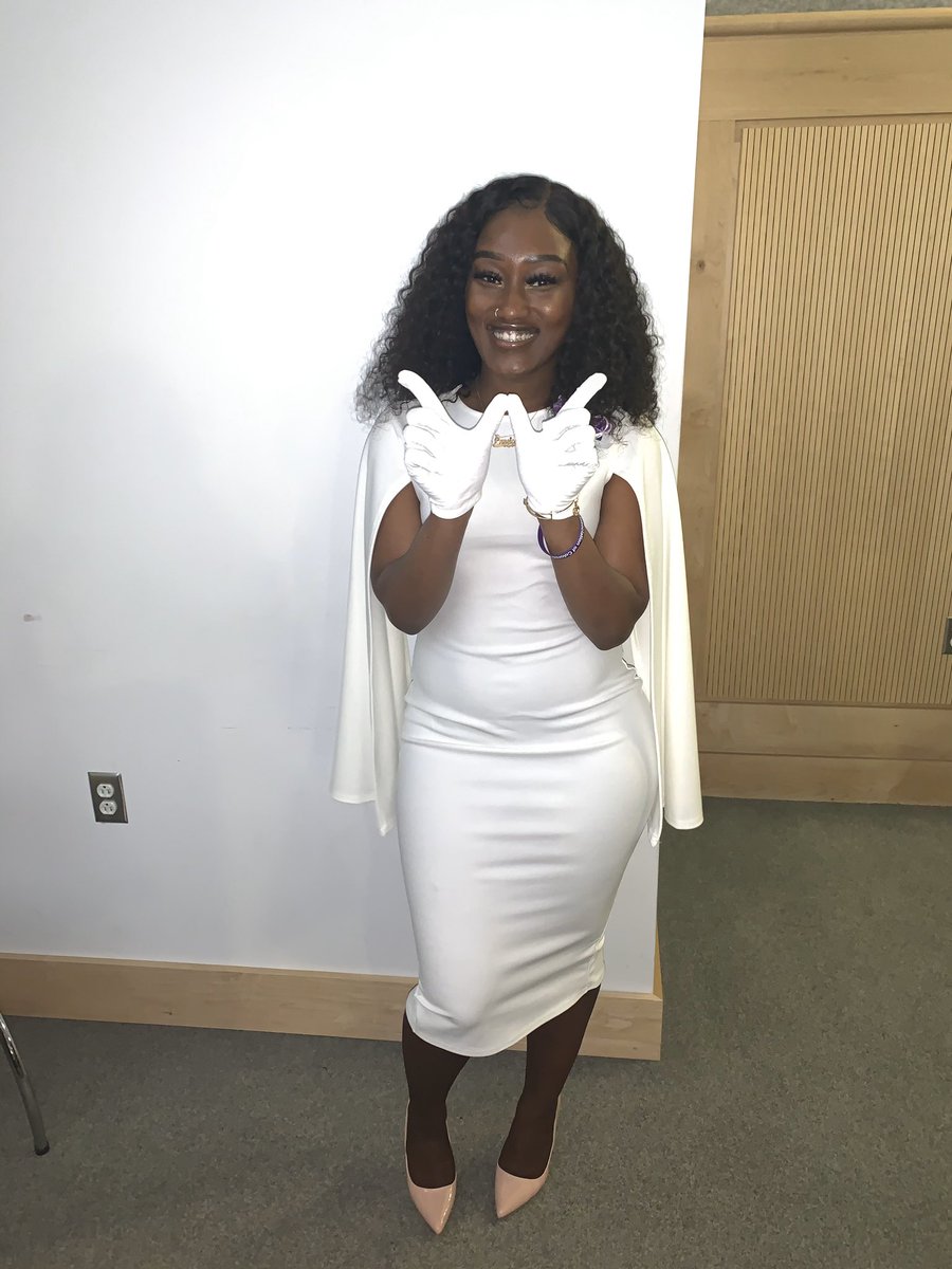 Calyssaaa__'s tweet photo. I’m officially a member of the National Association of Colored Women’s Clubs, Inc., W.O.A Chapter 💜 https://t.co/JtgLaLF7Cl