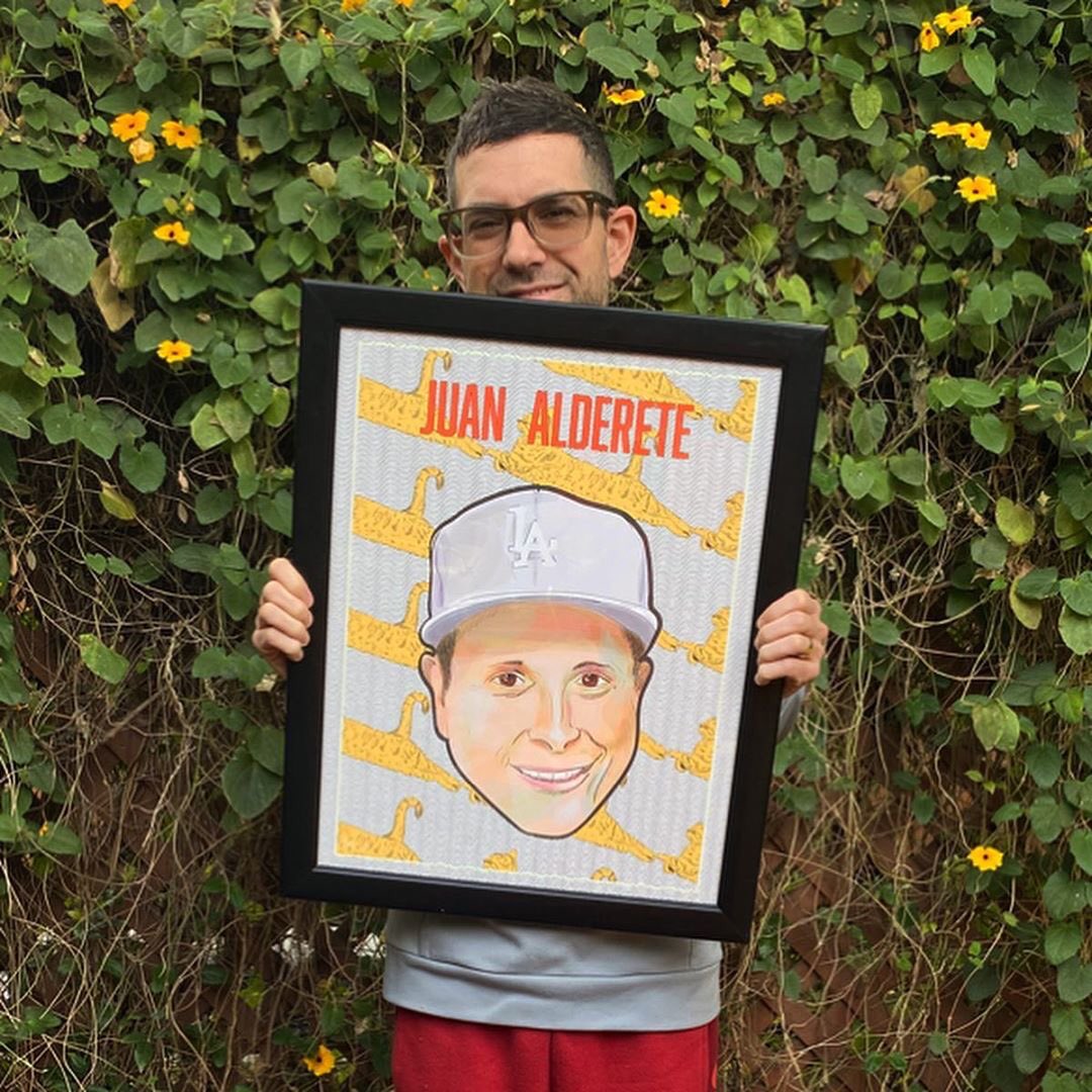 Mark’s got Juan’s print! All proceeds go to Juan’s recovery fund. Another way to donate <a href="/J_Alderete/">Juan Alderete de la Peña</a> ‘s medical fund by the great people of <a href="/ManticConcepts/">Mantic Conceptual</a> Get yours for donation here: manticeffects.com/products/juan-…