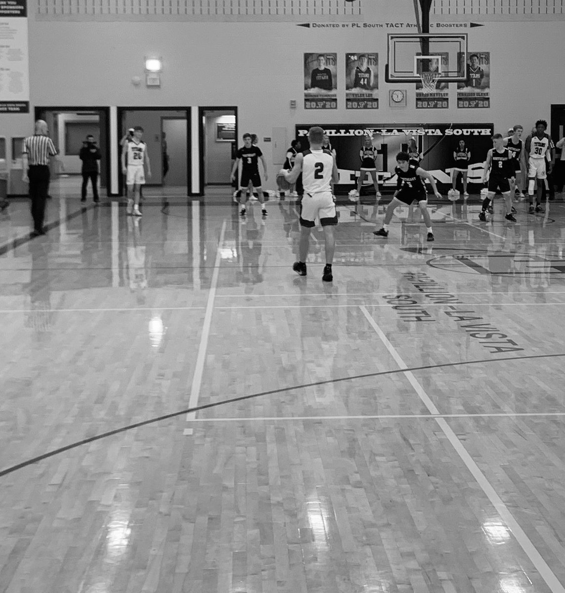PLSHSTitans's tweet photo. Big time shout out to #2!  Jared Matley becomes the all time leading scorer in Titan Basketball History! #SouthsidePride https://t.co/UNbu2KAYE9