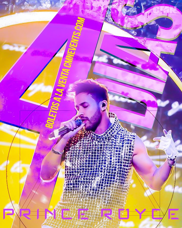 CMNEvents's tweet photo. 🚨 Faltan 4 días para que empiece el #AlterEgoTour de @PrinceRoyce 👏🏼 #Seattle y #Portland ustedes serán los primeros en vivirlo!🙌🏼
.
🎫 https://t.co/rIws8Q9ggV
.
#cmnevents #princeroyce #tours2020 https://t.co/3mK7OgICFF