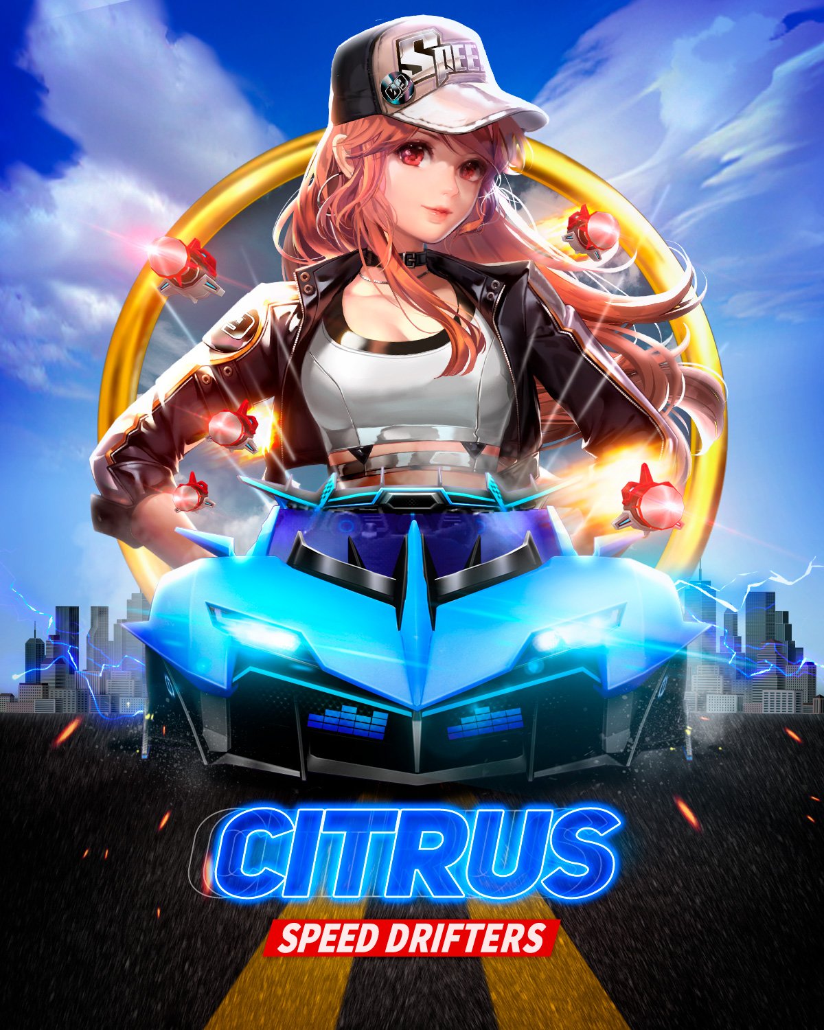 Olá, eu sou a Citrus! No mundo de - Garena Speed Drifters