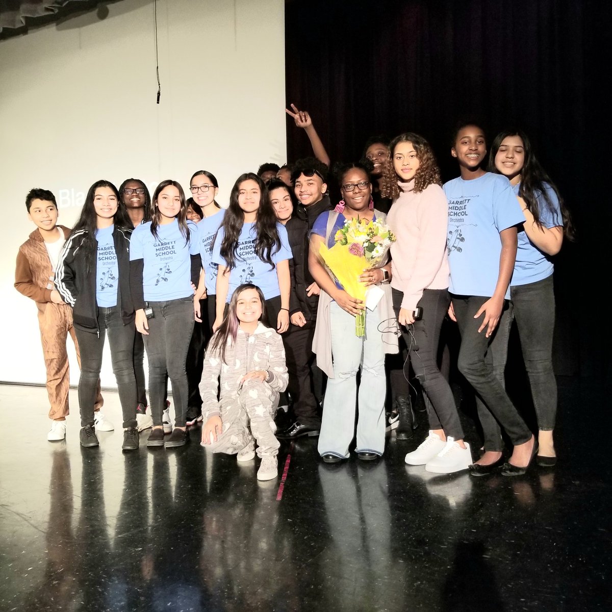danizcrump's tweet photo. Awesome Black History Program at Garrett! Special thanks to Ms. Lyles for organizing the program, and for the students and teachers who participated. Go Gators!! @GarrettMSGators @CobbSchools https://t.co/CLm8bcCaLU