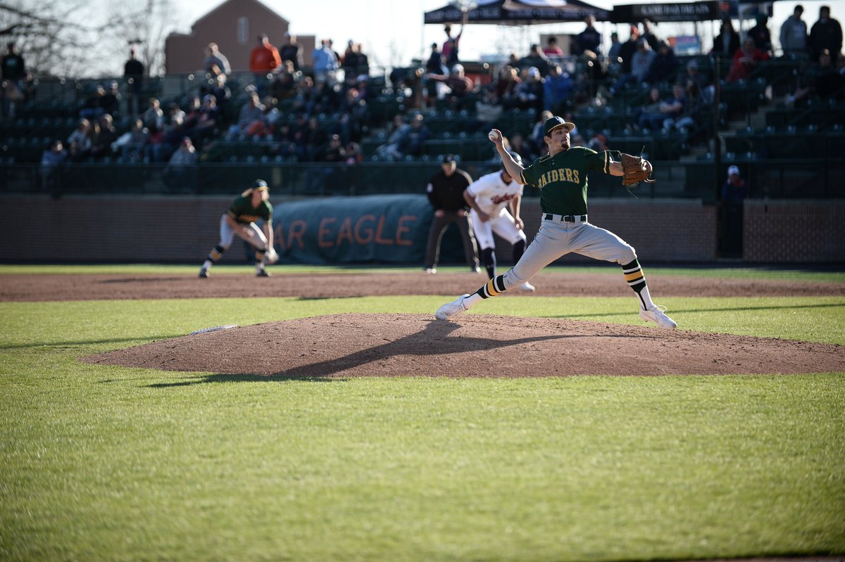 KampFender's tweet photo. Wright State falls to Auburn, 20-6, on Saturday, February 29, 2020, at Plainsman Park in Auburn, Alabama. https://t.co/QUxazQTSeh