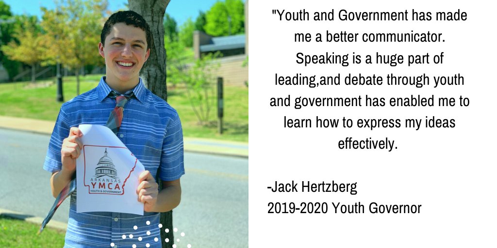 arymcayag's tweet photo. Arkansas Youth and Government provides so many leadership opportunities for our students. Check out what our Youth Governor thinks about #arymcayag 

To get involved, email amanda@ymcayag.org https://t.co/pbHnSda2Wz