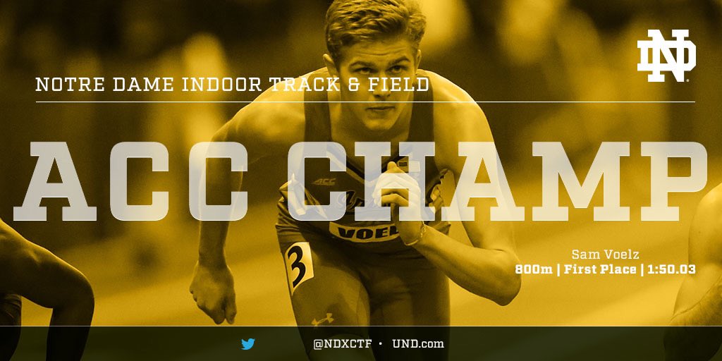 SeanCarlson2's tweet photo. Great weekend for the IRISH distance squad at the ACC championship! 
DMR-1st
800-1st
Mile-1st (meet record , facility record, school record), 5th
3k-4th, 5th
5k-2nd https://t.co/22KL1fMuRw