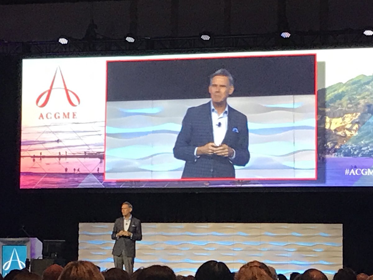 Final talk #ACGME2020 by ⁦@EricTopol⁩ on #AI and how it can help restore the doctor patient relationship! Communication, empathy enhanced by #AI. Inspiring and thought provoking.