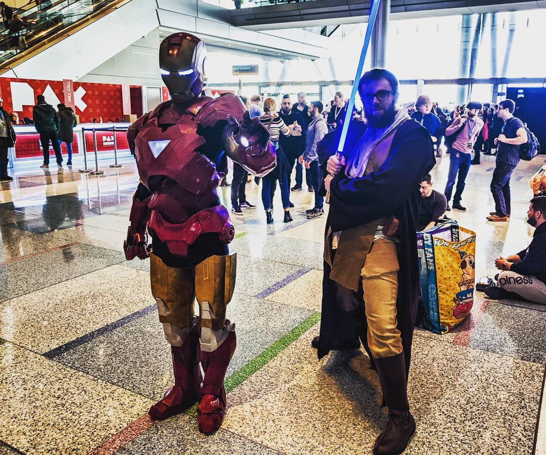 AprilMonstar's tweet image. Day 3 at PAX East down with @The_jolly_devil and his twin. Thank you, people of PAX, for all the amazing cosplays. #PAXEast #pax2020  #cosplay