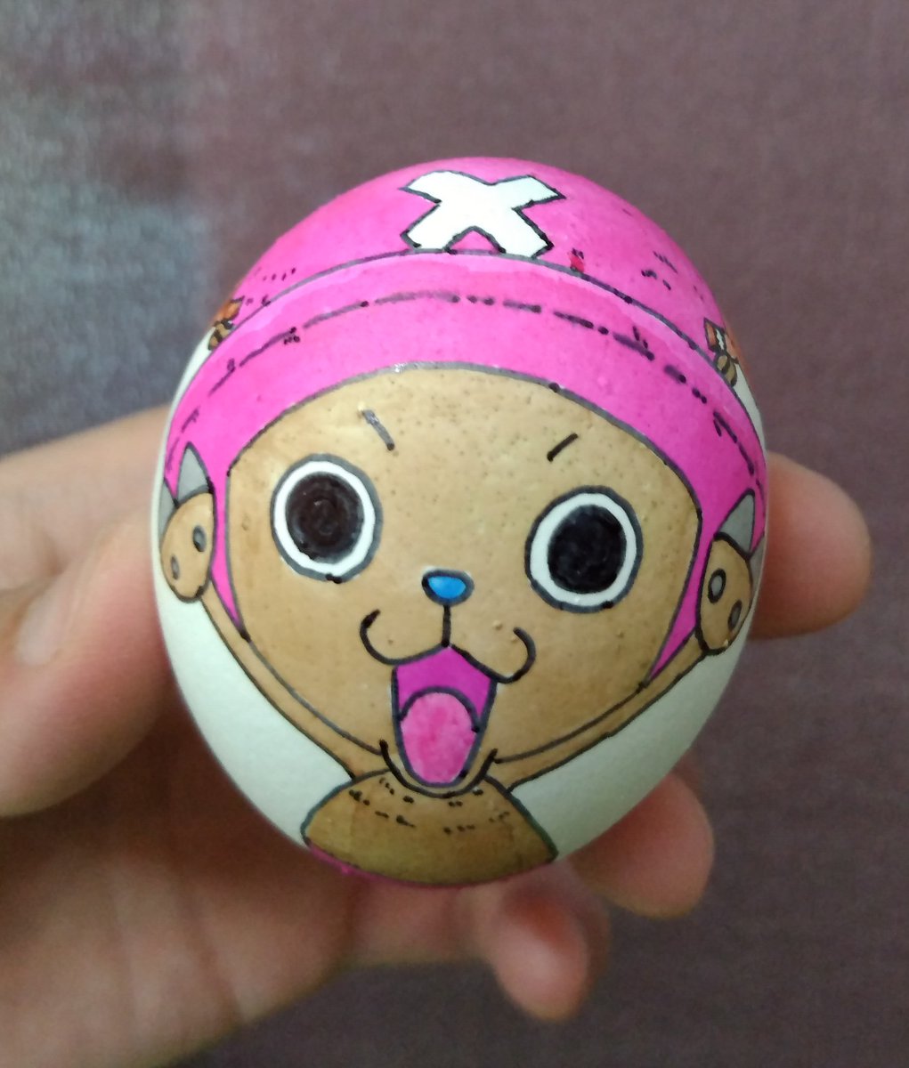 ট ইট র アルフォンス 卵の殻シリーズ 今日は One Pieceのトニートニー チョッパーを描きました 卵の殻 生卵 Onepiece ワンピース チョッパー 尾田栄一郎先生