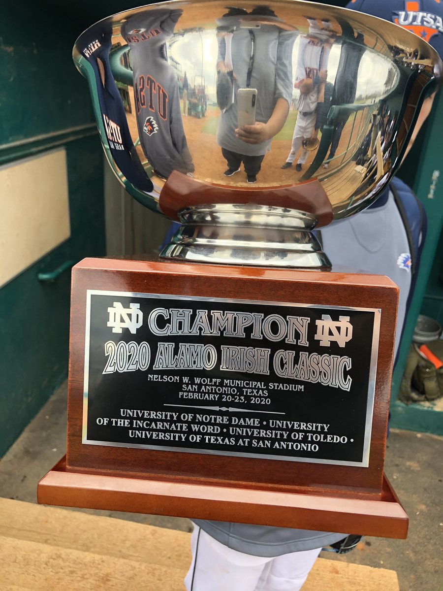airhasiescardo's tweet photo. Congratulations and keep up the great work for rest of 2020 season @utsabsb! Go @utsaathletics and @utsaalumni Go! #BirdsUp #UTSAAlumni #GoRunners #RunWithUs #RunAsOne #JustTheNextChapterInMyLife #HasiAganistTheWorld https://t.co/vO7wJQksId