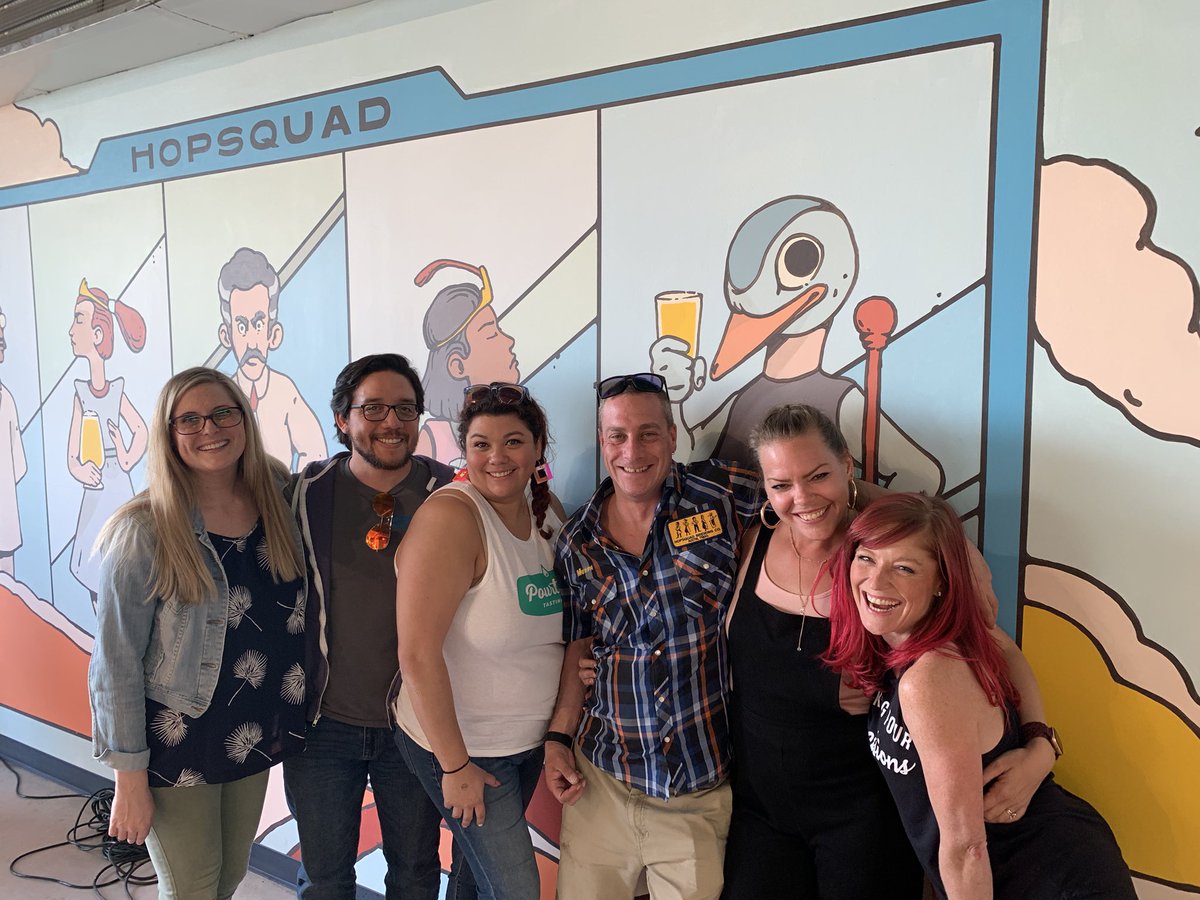 pourtastic's tweet photo. We had a blast at @HopsquadBrewing grand opening today. Be sure to check out the brewery if you haven’t had a chance yet! Cheers #hopsquad! https://t.co/kZ7OoOz1Dx
