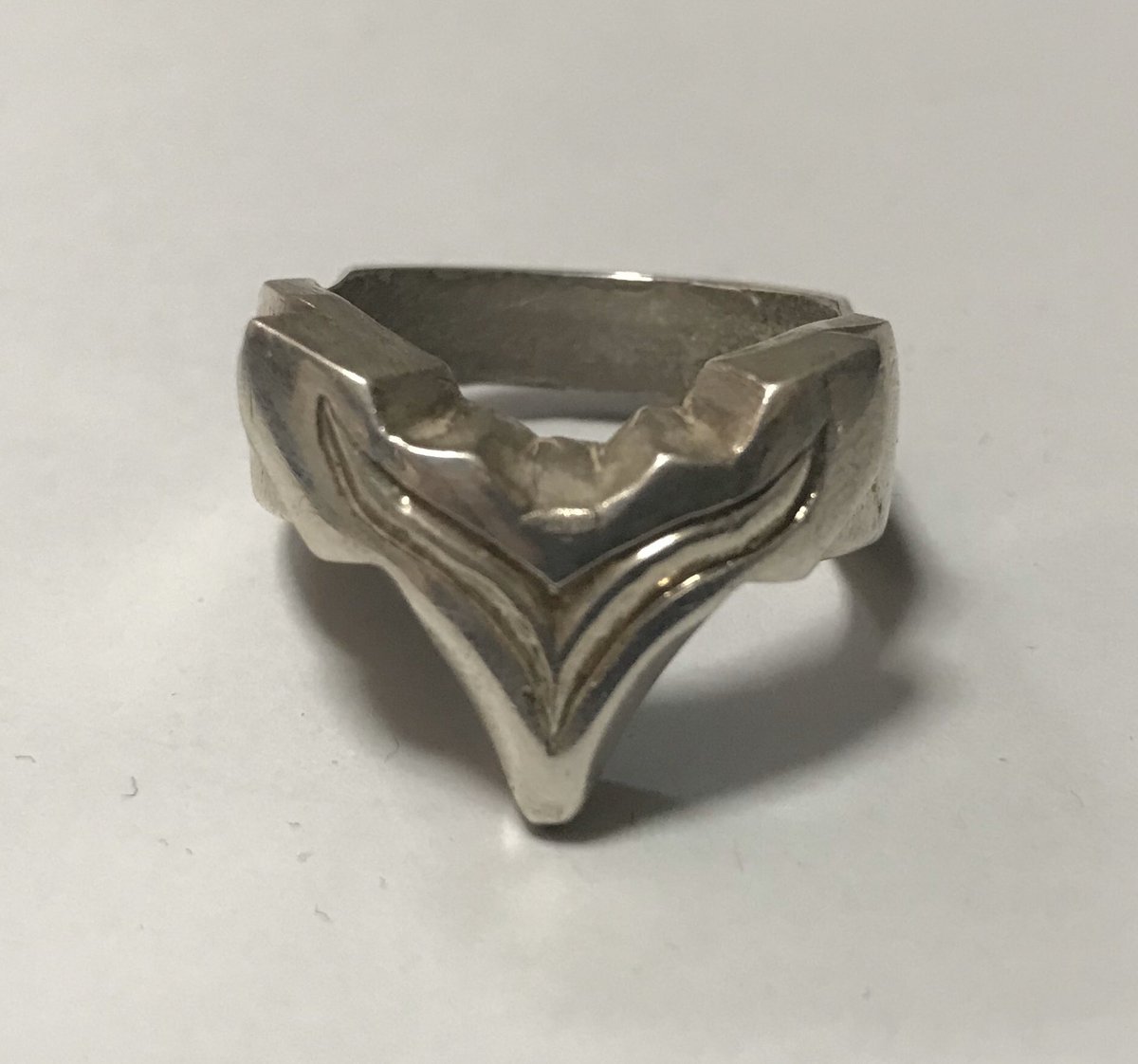 薪村嵐 ウルトラマン ウルトラマンネクサス ウルトラマンノア シルバーリング 銀粘土 指輪 絆