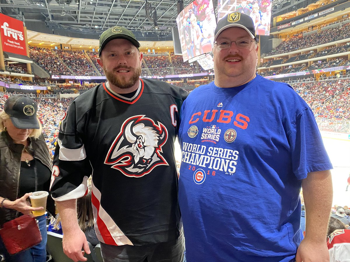 omb_kb's tweet photo. Deep in enemy territory rooting on my @BuffaloSabres - let’s go Buffalo! https://t.co/2JBkyN52fr