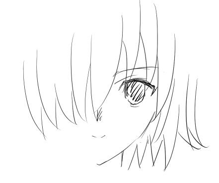 Mqdl Twitterissa 髪のモデリングの方法 Xismoは髪が作りやすいと言われたりしますが 実は私はヘアーモディファイアをあんまり使いません どんな感じで作ってるか ちょっとツイートしようと思います 例えばこんな感じで下絵があったとして