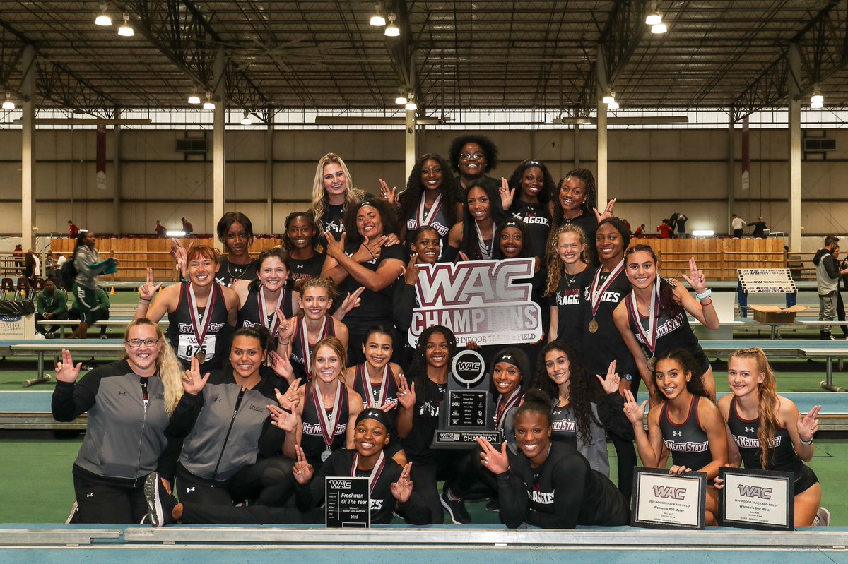 The Western Athletic Conference (@wacsports) on Twitter photo A BIG congratulations to our two #WACitf team champions, <a href="/NMStateXCTF/">NM State XC/T&F</a> and <a href="/GCU_TrackXC/">GCU Track & Field + Cross Country</a>!🎉 A BIG congratulations to our two #WACitf team champions, <a href="/NMStateXCTF/">NM State XC/T&F</a> and <a href="/GCU_TrackXC/">GCU Track & Field + Cross Country</a>!🎉