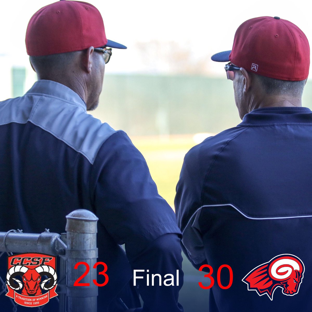 GavilanBaseball's tweet photo. Rams get the win over City College of San Francisco 30-23!! https://t.co/oe6P8lXgAk