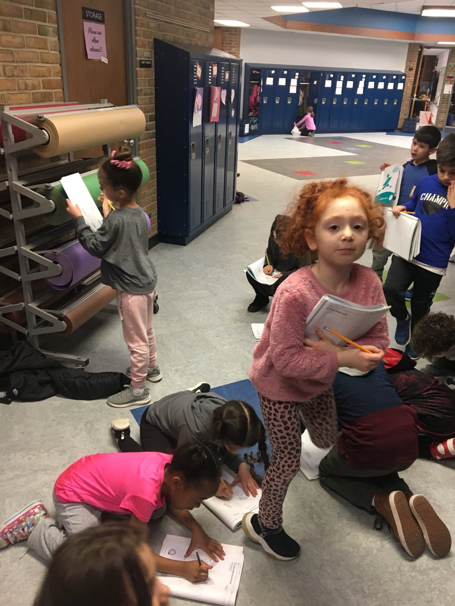 3D shape hunt inside and outside of the classroom! #dohertyfamily #mathfun #shapehunt #teamwork