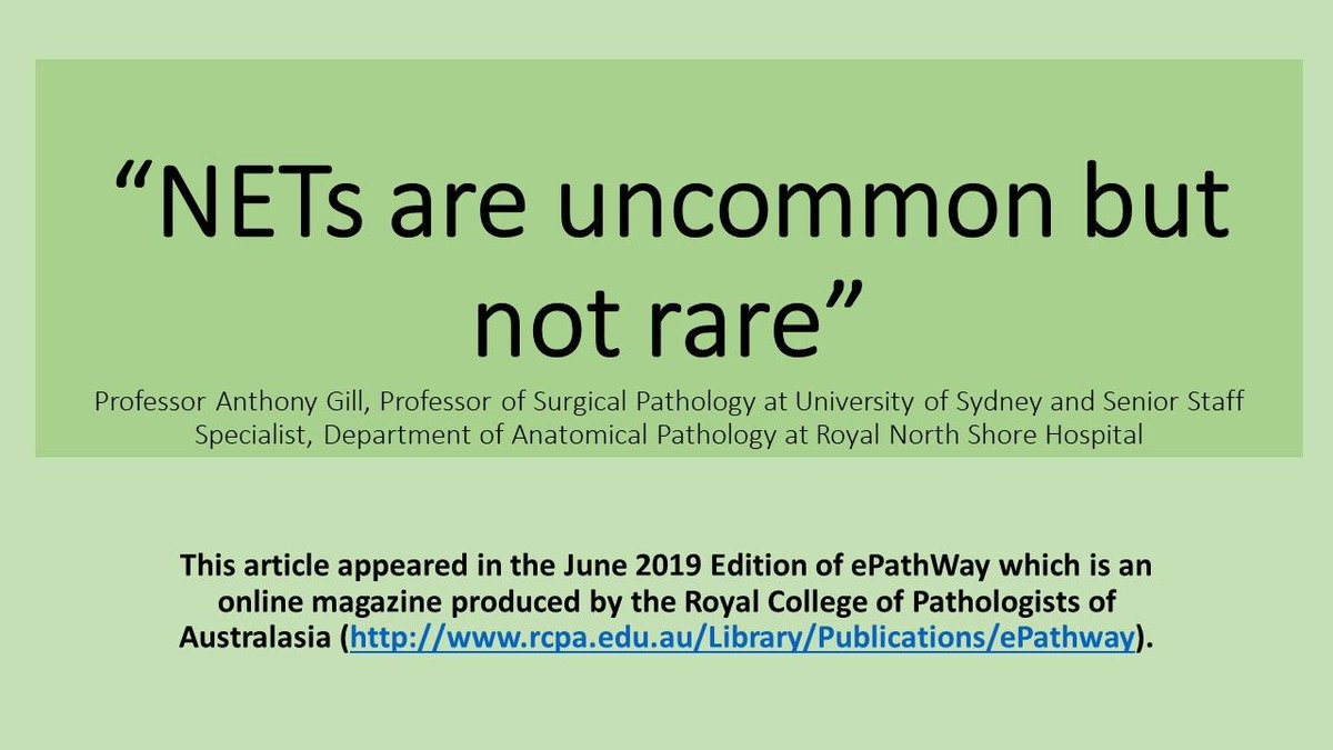 #NeuroendocrineNeoplasms - not as rare as you think - via @netcancerblog @ronnyallan1 #RareDiseaseDay #neuroendocrinecancer #LetsTalkAboutNETs accurately buff.ly/2MvIUYd