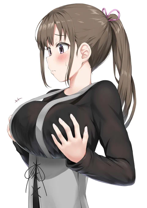 お胸が大きくてお困りな子 