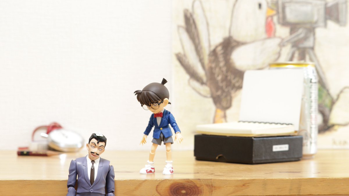 篠𠩤健太 コマ撮り作家 フィギュアコマ撮り 名探偵コナン フィギュアーツ 眠りの小五郎 音あり T Co Orox3fb1xp Twitter