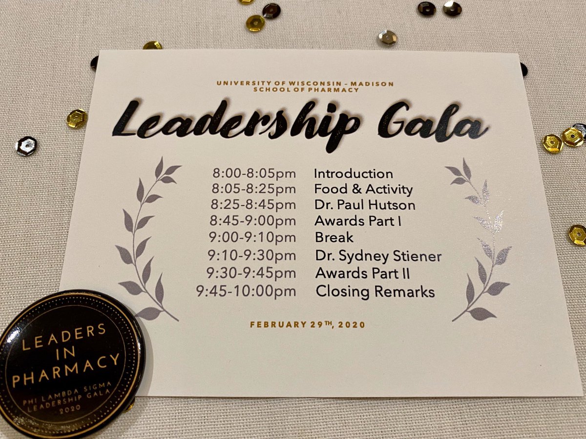 Honoring our <a href="/UWMadPharmacy/">UW–Madison School of Pharmacy</a> @PLS_Rx leaders in #pharmacy