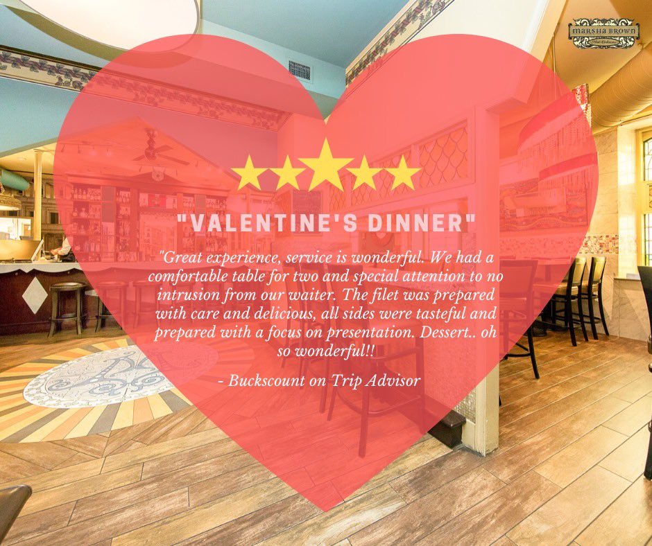 A SWEET review from Valentines weekend! #marshabrownisforlovers