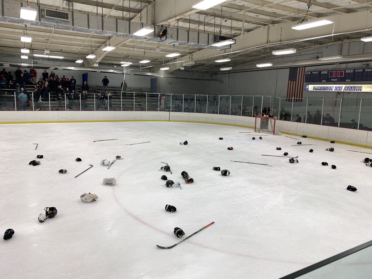 Aftermath of a Win!  #GoCats <a href="/vahshockey/">Verona HS Hockey</a>