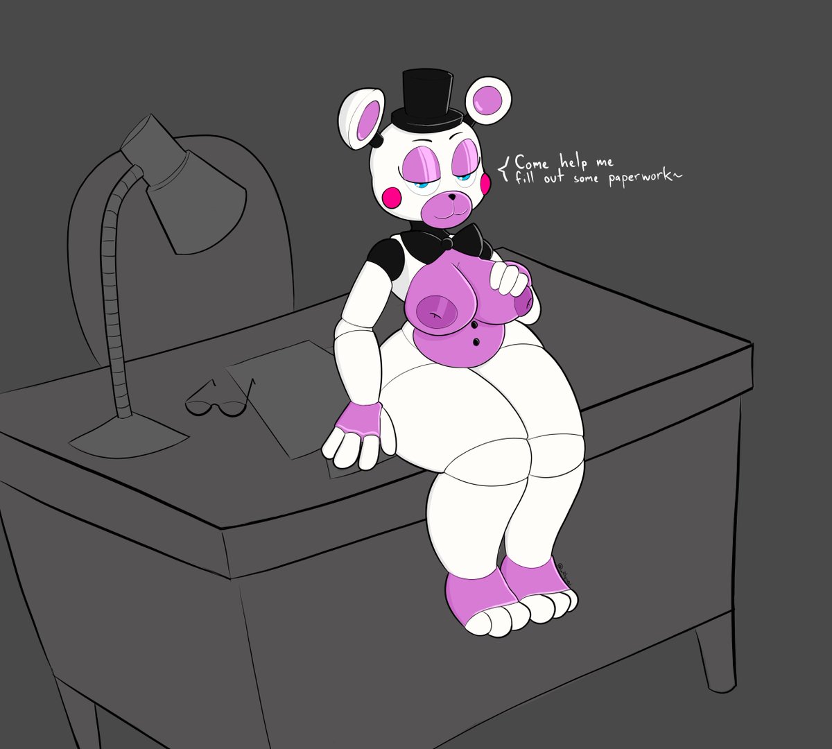 "Helpy, from Pizzeria Simulator"#NSFW #FNAF #Rule34.