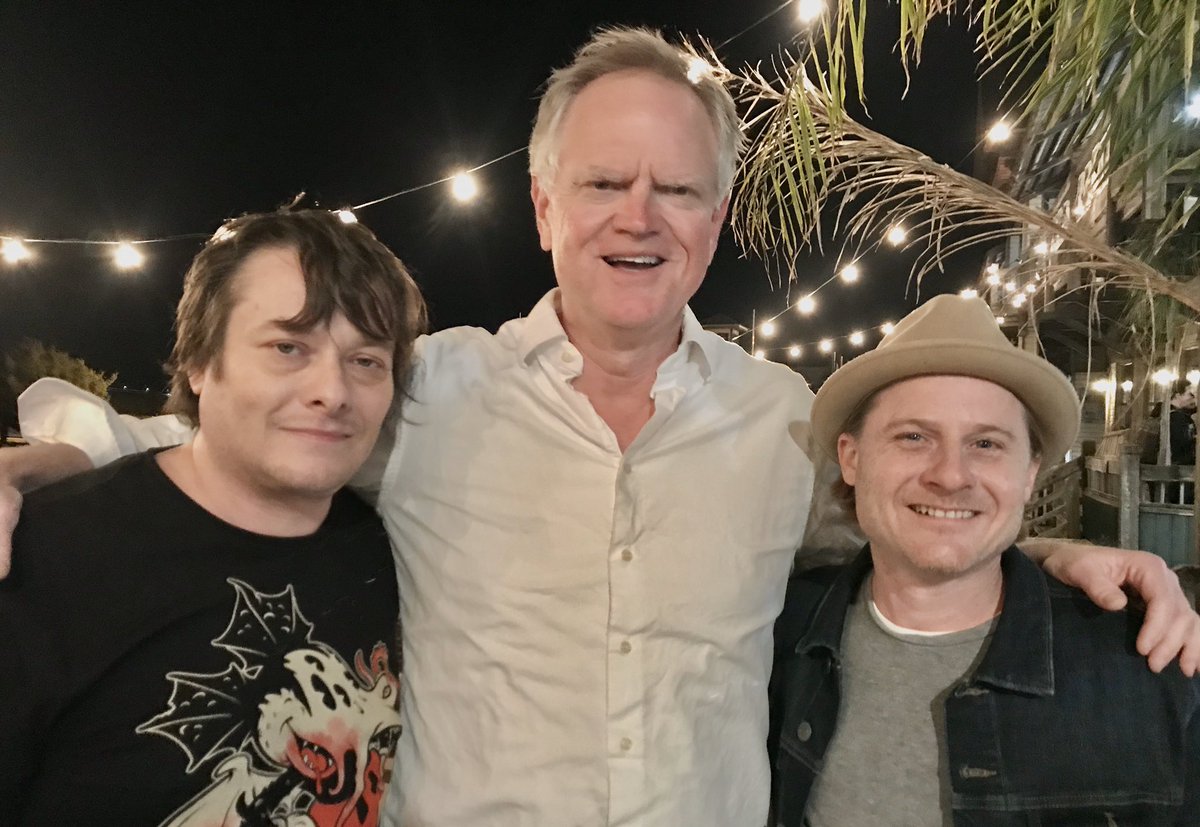 Pensacon is in full swing at the Fish House! Edward Furlong and Danny Cooksey from Terminator 2 are here to join us for dinner, pictured with our own Collier Merrill. Make sure to stop by tonight, you never know who you might see! <a href="/EdFurlong/">Edward Furlong</a> <a href="/dannycooksey/">Danny Cooksey</a>