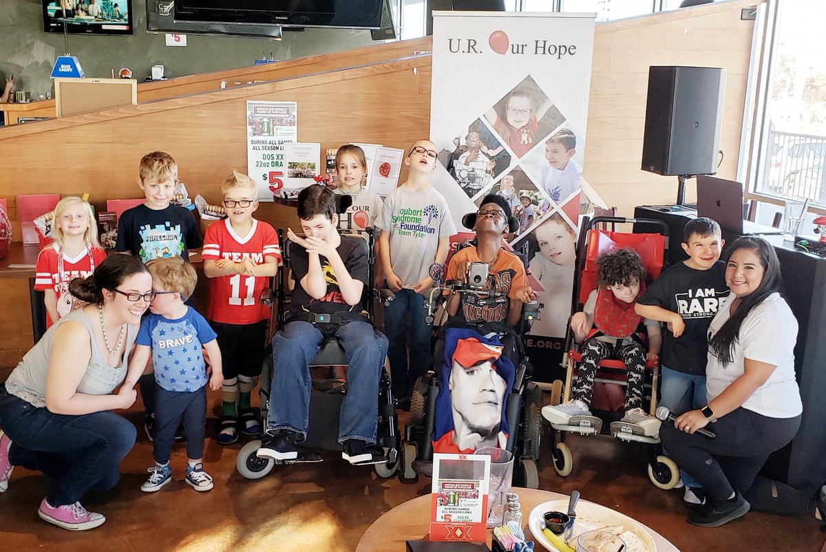 UROurHope's tweet photo. Another wonderful celebration of our Rare families on this #RareDiseaseDay Thank you @thirdbasesports for hosting us this year! https://t.co/LOonjvlfXN