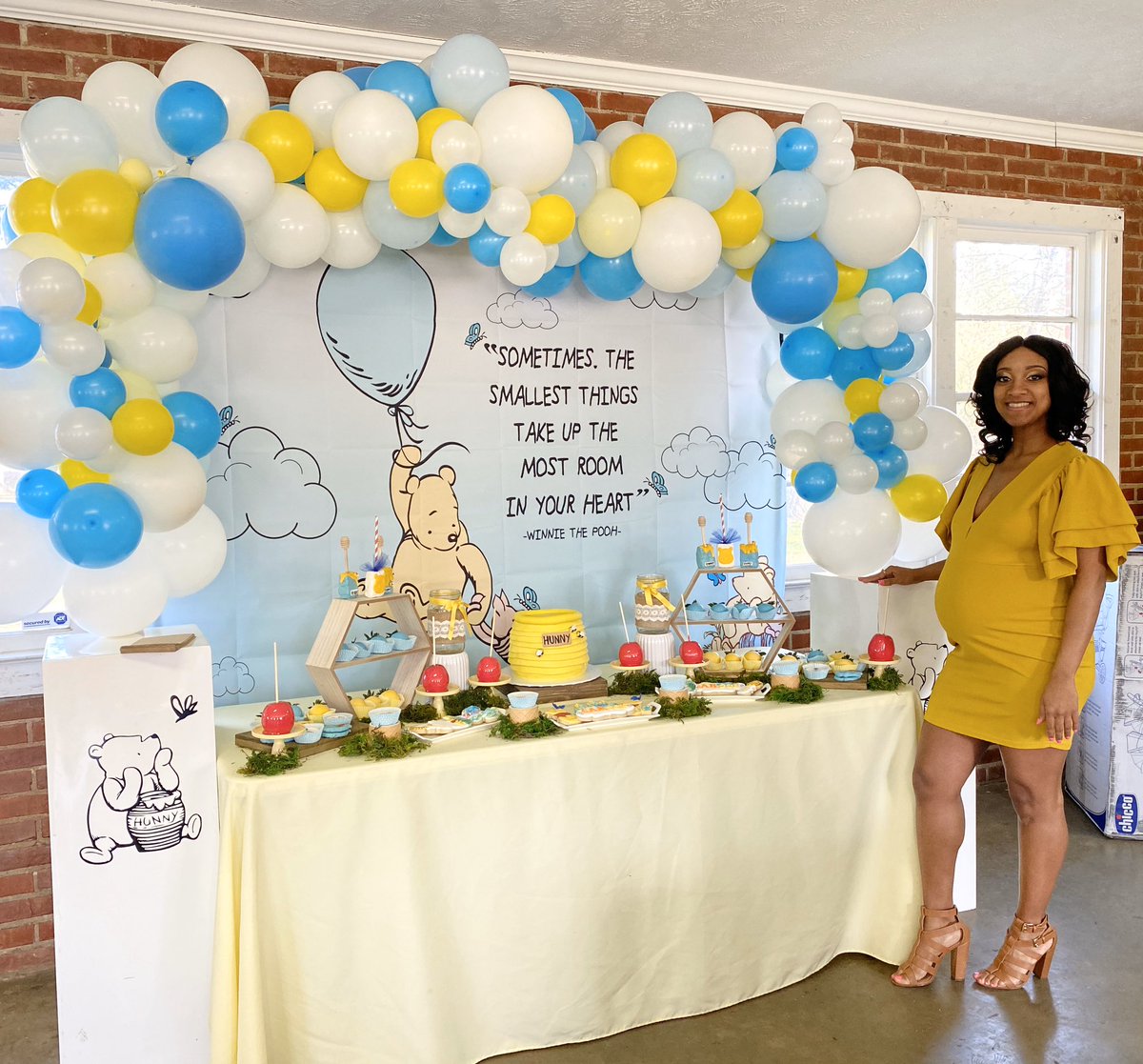 Showering Baby Carson