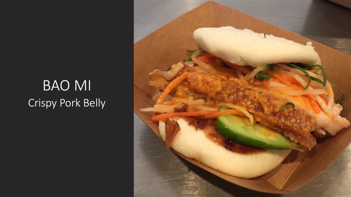 Crunchy pork belly Bao Mi. 
No fresh bread this week.
We open tomorrow Sunday 3/1.
1300 Buck Jones Rd.
11am-4pm or until sold out

#banhmi
#baomi
#raleighnc
#carync
#wraloutandabout
#raleighfoodie
#raleighfoodies