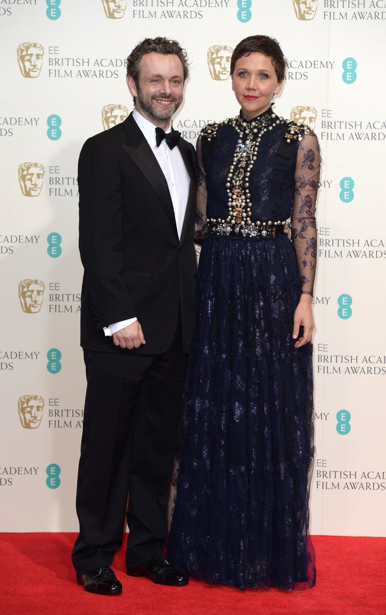 7 photos of Michael and Maggie Gyllenhaal at the 2014 EE British Academy Film Awards  http://michael-sheen.com/photos/thumbnails.php?album=425