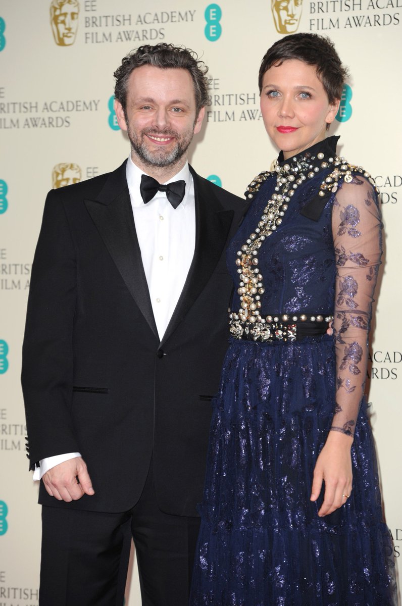 7 photos of Michael and Maggie Gyllenhaal at the 2014 EE British Academy Film Awards  http://michael-sheen.com/photos/thumbnails.php?album=425