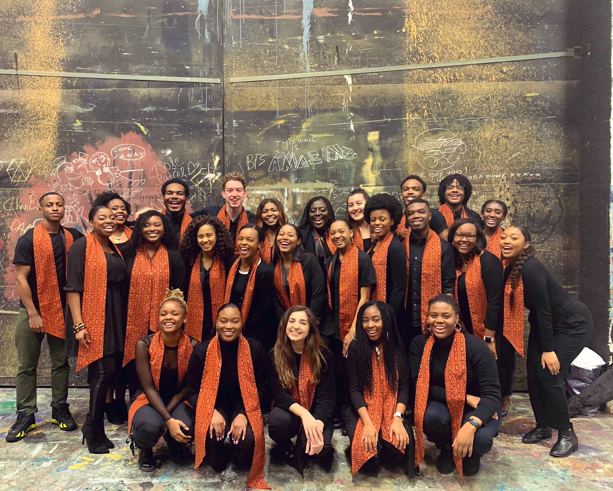 Africa Night 2020 in the books! Thanks to @uga_asu for letting us share our music with you!❤️🧡💛🎶