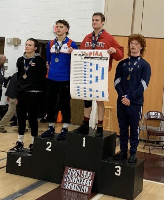 GTigerSports's tweet photo. Congratulations Golden Tiger Junior Wrestler Campbell Walls qualifying for the @PIAASports Championship with a 3rd place finish at the NW Regional Tournament #gotogers @Tigerwires https://t.co/0GOFtys24q