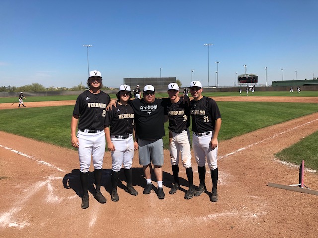 Viper baseball won 10-3 today! These 4 gentleman determine how far Verrado will go this season. They can play with anyone in the state. The 4 Horsemen! <a href="/gilchampagne_/">gil champagne</a> @t_bayb27 <a href="/JakeKing_08/">Jake King</a> @n_oaholson @verradobaseball