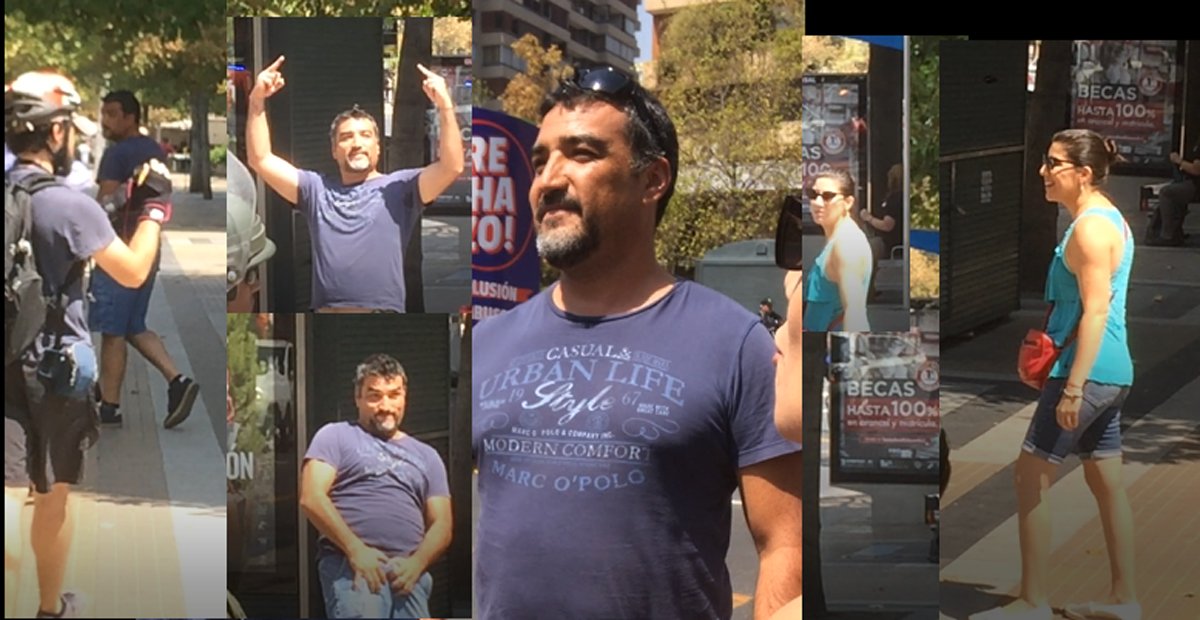 Tuitero conozca al parcito que acudió a la marcha a agredir y provocar para victimizarse
Andaban con camarógrafo propio