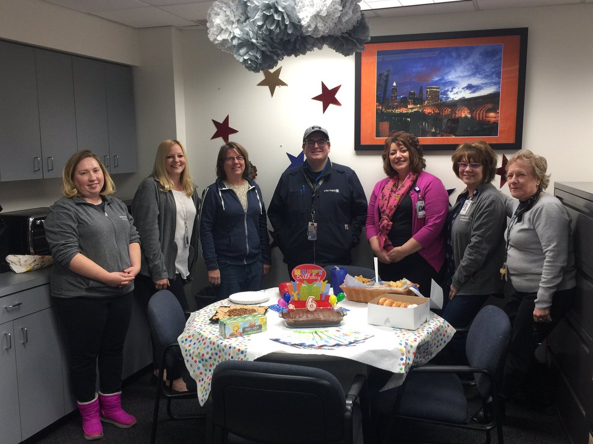 NickAtUnited's tweet photo. Thank You to my Business Office Team for having a surprise birthday party for me! #LeapYearBirthday @weareunited https://t.co/z4k53eXVrD
